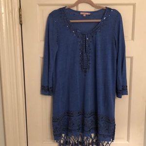 Navy Calypso St. Barth tunic